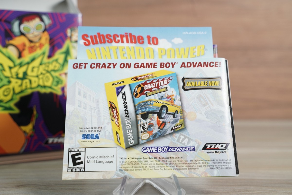 Jet Grind Radio (Nintendo Game Boy Advance, 2003) for sale online