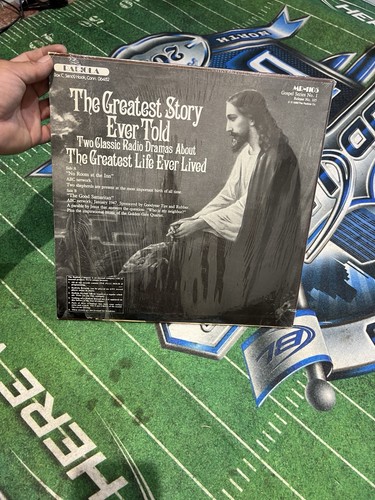 Jesus Christ - The Greatest Story Ever Told EP (Record, 1980) 12” vinyl album LP - Imagen 2 de 3
