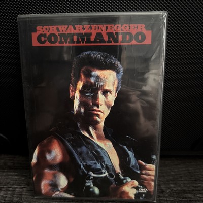 Commando Arnold Schwarzenegger Action Movie DVD New Unopened 1985 Classic Film