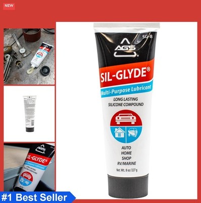 Multi-Purpose All-Weather Lubricating Compound 8 oz Tube for Auto Home Farm Shop