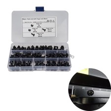 50Pcs Steel M6 Nuts M6 16 Mounting Screws Assorted Kit For Server Rack  Cabinet