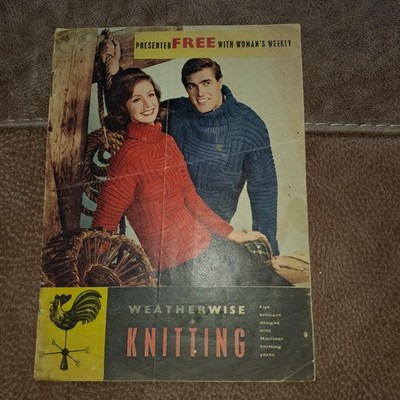 Vintage 1963 Weatherwise Strickmusterheft