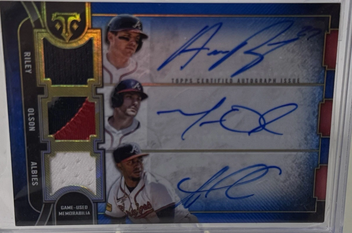 Matt Olson Baseball Serial Numbered Sports Trading Cards