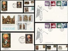 Isle of Man, Niger, Malagasy 'Religion' FDC Covers Small Thematic Collection #2