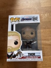 Funko Pop! Figura de vinilo coleccionable con protector pop Marvel Avengers Thor #452