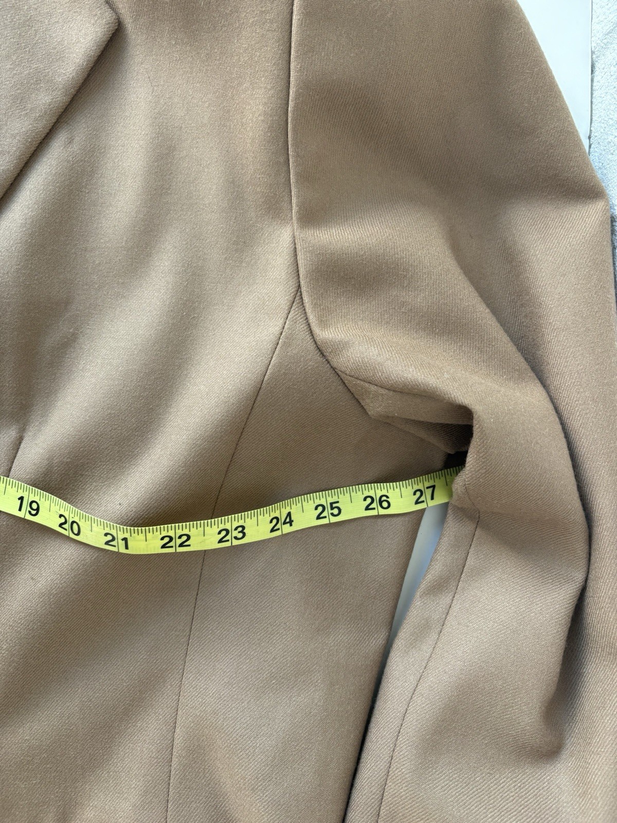 EUC Pendleton 100% Virgin Wool Camel Lined Blazer… - image 15