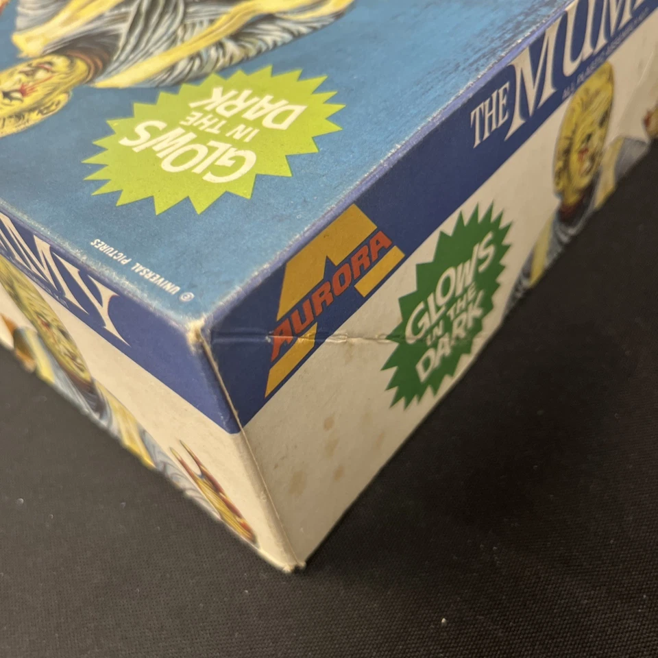 1969 Aurora The Mummy Made In England Glows In The Dark Complete Model Kit 452 - Image 4 of 4
