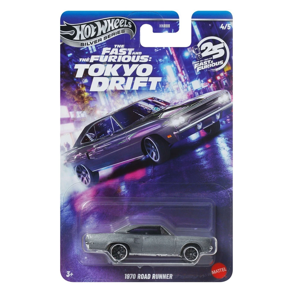 Hot Wheels Plymouth Road Runner Fast and Furious Tokyo Drift - Neuve HNR88