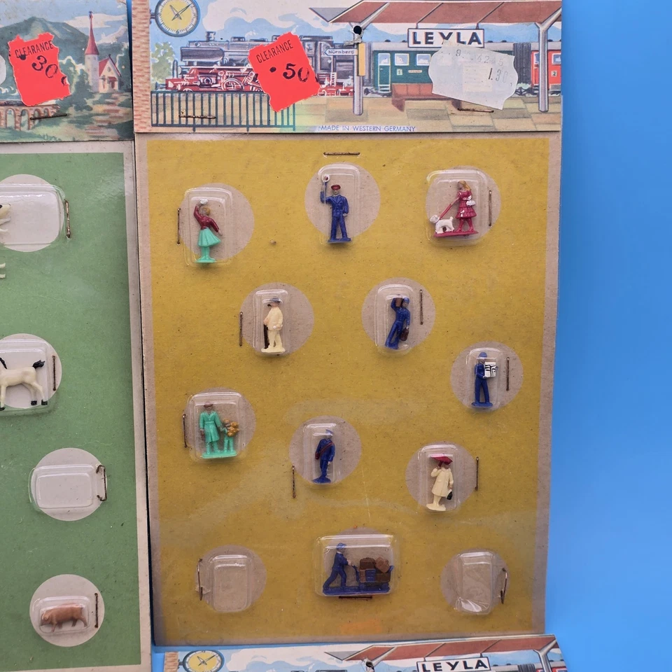 Figuras de Tren Modelo Leyla De Colección Escala HO Calibre Personas 4 PAQUETES INCOMPLETOS Foto 3 de 4