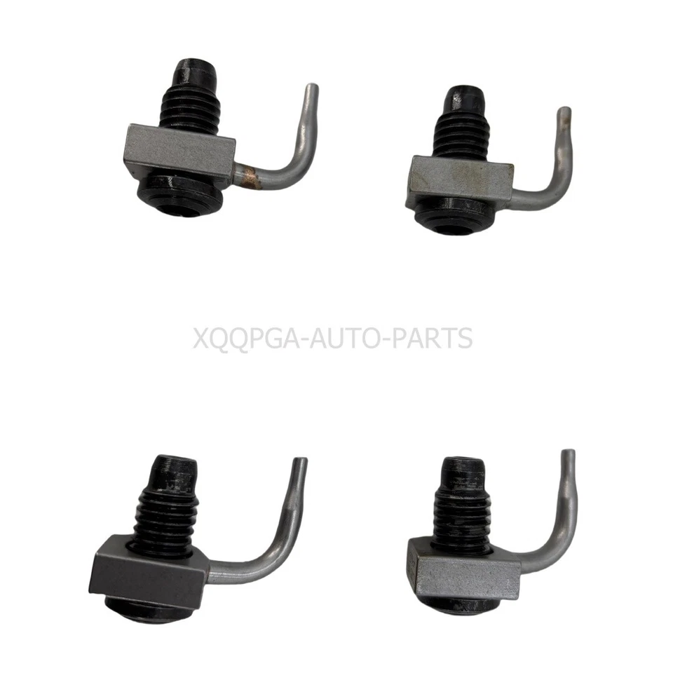 4X Boquilla de aceite de motor Gasline para VW Golf Passat Audi A3 A4 1.8T 2.0T 06J103154T Foto 4 de 4