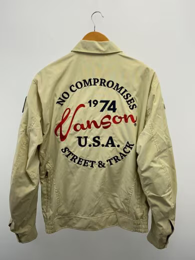 VANSON/Jacket/L/Polyester/IVO/Solid// - image 2