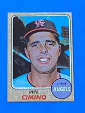 1968 topps #143 pete cimino ex