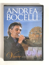Andrea Bocelli Vivere Live in Tuscany DVD/CD - New Sealed