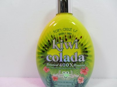 TAN ASZ U KIWI COLADA  400X BRONZER 13.5oz TANNING LOTION