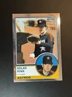 1998 Topps Finest Nolan Ryan - 1983 Reprint Chrome Card #360 NM+
