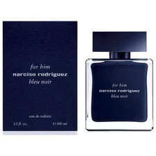 FOR HIM NARCISO RODRIGUEZ BLEU NOIR cologne edt 3.3 oz 3.4 New in Box
