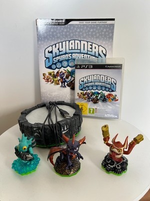 Skylanders Spyro´s Adventure Starter Pack PS3 Lösungbuch Spiel Portal Figuren