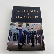 Of Life And Of Leadership Brendan Nelson Connor Court Navy HC 2022 AU Politics