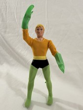 Mego's Aquaman 8" Action Figure  1974 Vintage w Original Gloves.