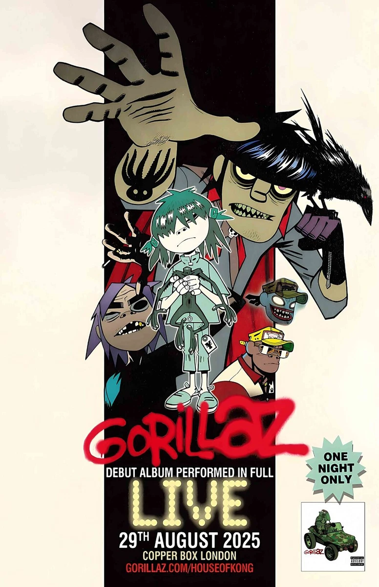 Gorillaz Poster for sale | eBay