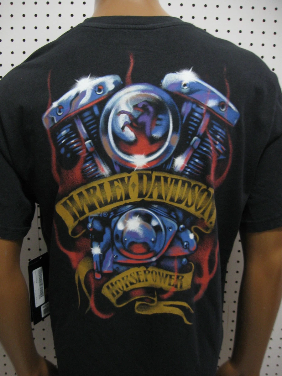 Harley Shovelhead Shirt In Men's T-Shirts for sale | eBay
