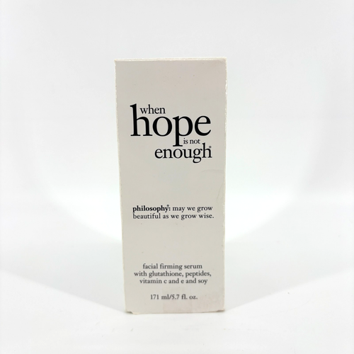 New philosophy When Hope is Not Enough Facial Firming Serum 5.7 fl oz - Picture 3 of 4