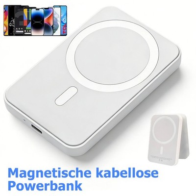 Magnetic Battery kabellose Powerbank 5000mah Magnetische Power Schnellladung