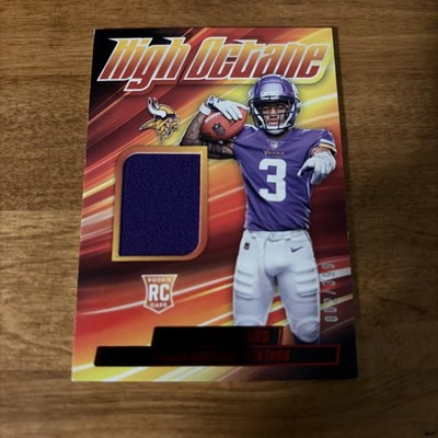 JORDAN ADDISON 2023 ROOKIES & STARS HIGH OCTANE ROOKIE PATCH RC /399 Q0580