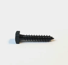 (50) 3/8 X 2 Square Head Lag Bolt Screw Steel BLACK OXIDE Blacksmith .375 X 2"