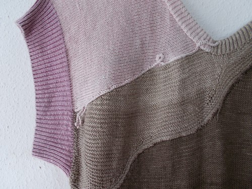 Designer-Seidenpullover - UNIKAT - ausgefallene Handarbeit - Bild 5 von 9