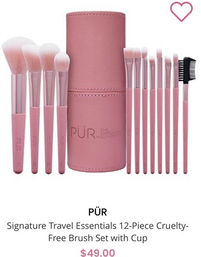 JUEGO DE 12 PIEZAS pinceles PUR The Complexion Authority Signature Travel Essential RET$49 - Imagen 8 de 12