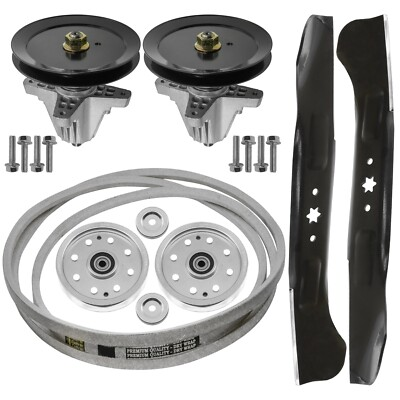 #ad 46quot; Deck Spindles Blade Belt Pulley Kit for Cub Cadet LTX1046 LTX1045 YT946KH $86.98