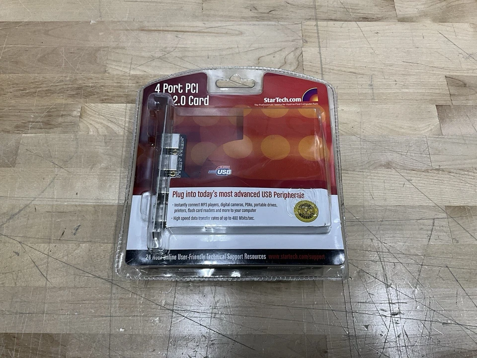 StarTech PCI420USB - 4-Port PCI High Speed 2.0 Adapter Card - Image 2 of 4