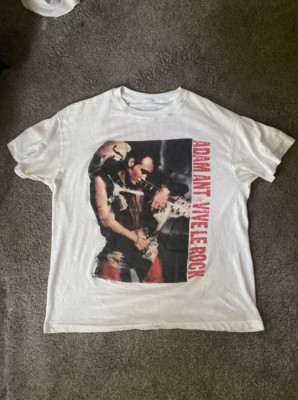Adam Ant 1985 Vive Le Rock Tour Vintage Rock t-shirt | eBay