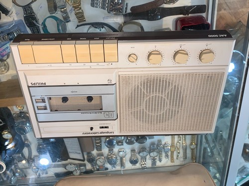 PHILIPS AAC 5000 LANGUAGE LABORATORY CASSETTE PLAYER - FOR PARTS OR NOT WORKING - Picture 4 of 14