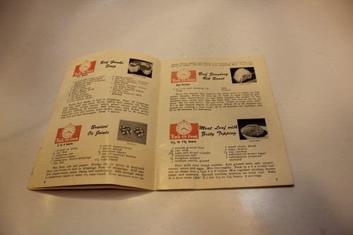 There's Always Time to Cook Meat Clarks Market 1950s PB Cook Book for Carnivores - Imagen 7 de 10