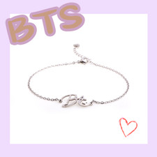 New KPOP BTS Bracelet Bangtan Boys Chain Unisex Bracelets Letter Charms