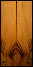Goncalo Alves 75 Knife Scales 7.2"x1.7"x7/16" see 100 woods in my store