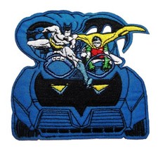DC Comics Batman & Robin in Batmobile 3 3/4 W...