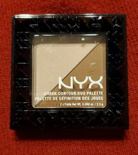 NYX Cheek Contour Duo Palette, Cruelty Free CHCD01-CHEEK ON CHEEK $9.39