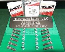 Dana Spicer Spindleknuckle Studs Gmchevyjeep Dana 44 Gm 10 Bolt Front Ends