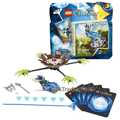 Year 2013 Lego Legends of Chima 70105 NEST DIVE with Speedor and EGLOR (97 Pcs)