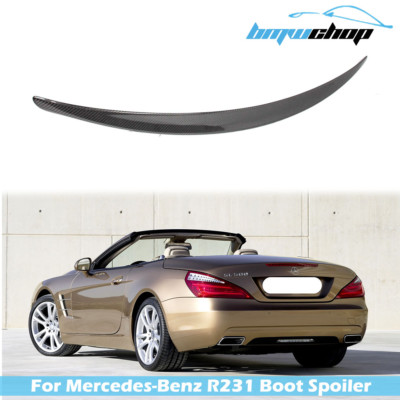 12-21 Carbon Fits Mercedes Benz R231 Convertible DTO Rear Boot Trunk ...