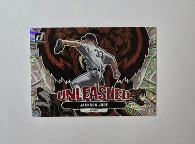 (ITEM B309) JACKSON JOBE - 2023 DONRUSS UNLEASHED VECTOR #13