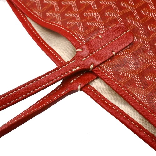 Goyard Red Saint Louis GM Tote Handbag MIA020183 184467 - Picture 7 of 10