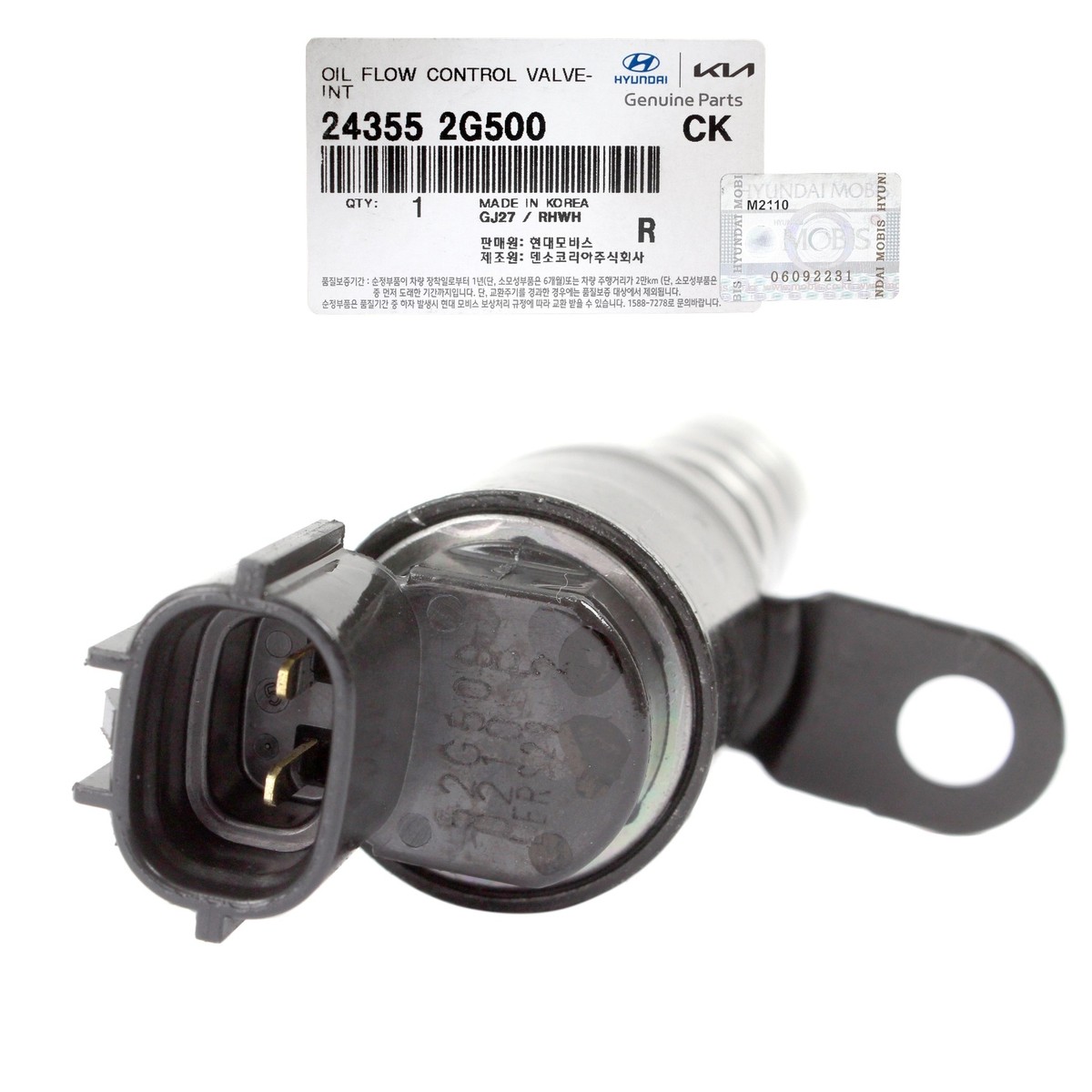 GENUINE 243552G500 Variable Valve Timing Solenoid for Hyundai