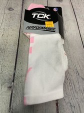 TCK Performance Socks Size Large Durable Comfortable Breathable Pink New
