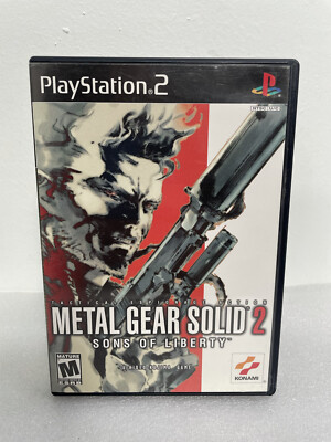 Metal Gear Solid 2: Sons Of Liberty – PS2 (2001) – NTSC – Comme Neuf