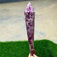 143G Natural Beautiful Dreamy Amethyst Scepter Healing