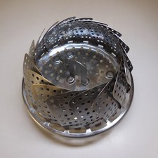 N23.67 égouttoir plat Ikea métal inox gris art culinaire cuisine table Suède